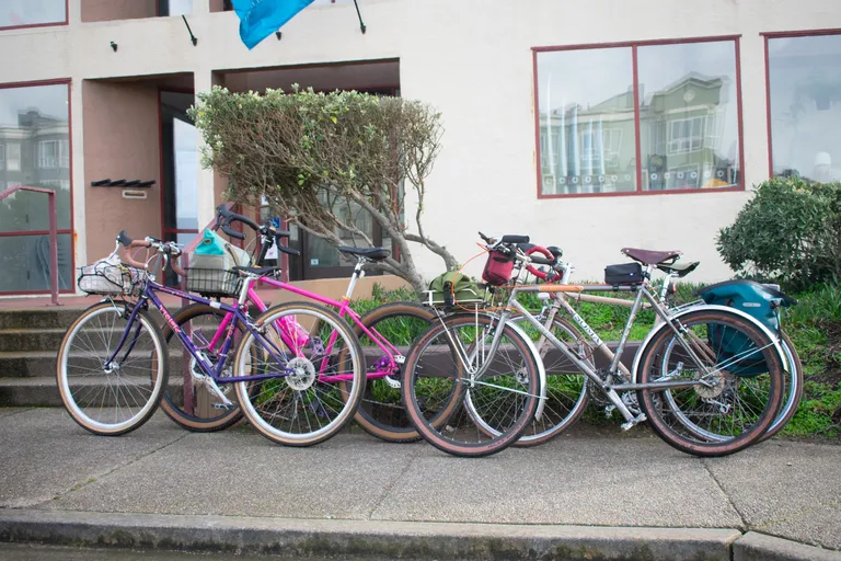 Friends bikes at Andytown