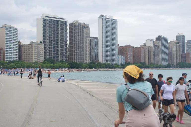 Chicago from the lake front