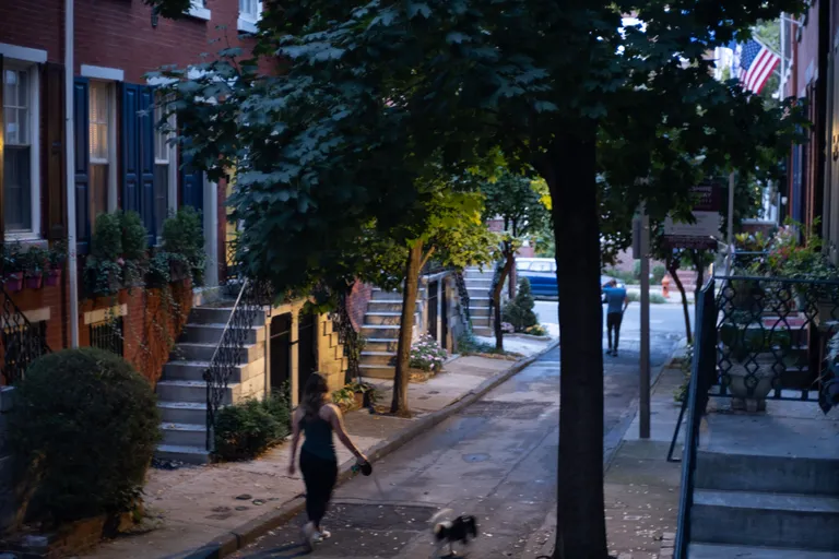 A beautiful side street in Philly