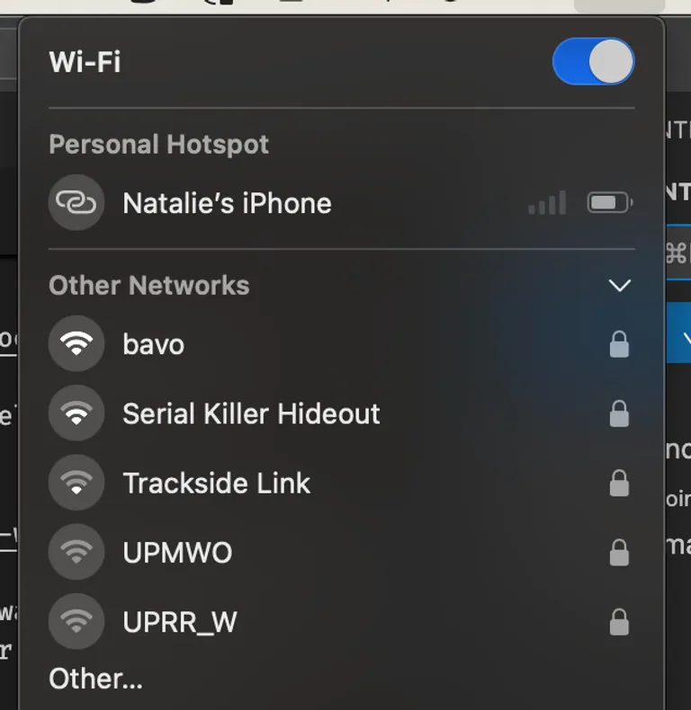 UP Wifi Networks